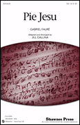 Pie Jesu SSA choral sheet music cover